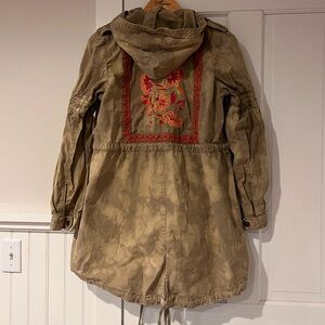 Free People Embroidered Coat